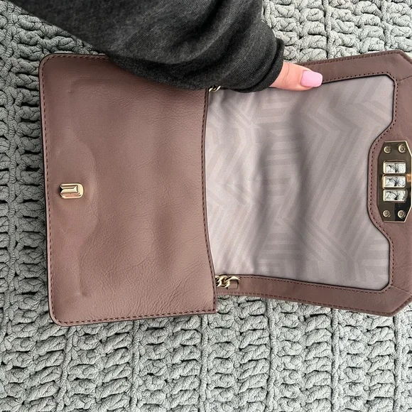 Rebecca Minkoff Brown Quilted Crossbody Bag - Picture 3 of 6